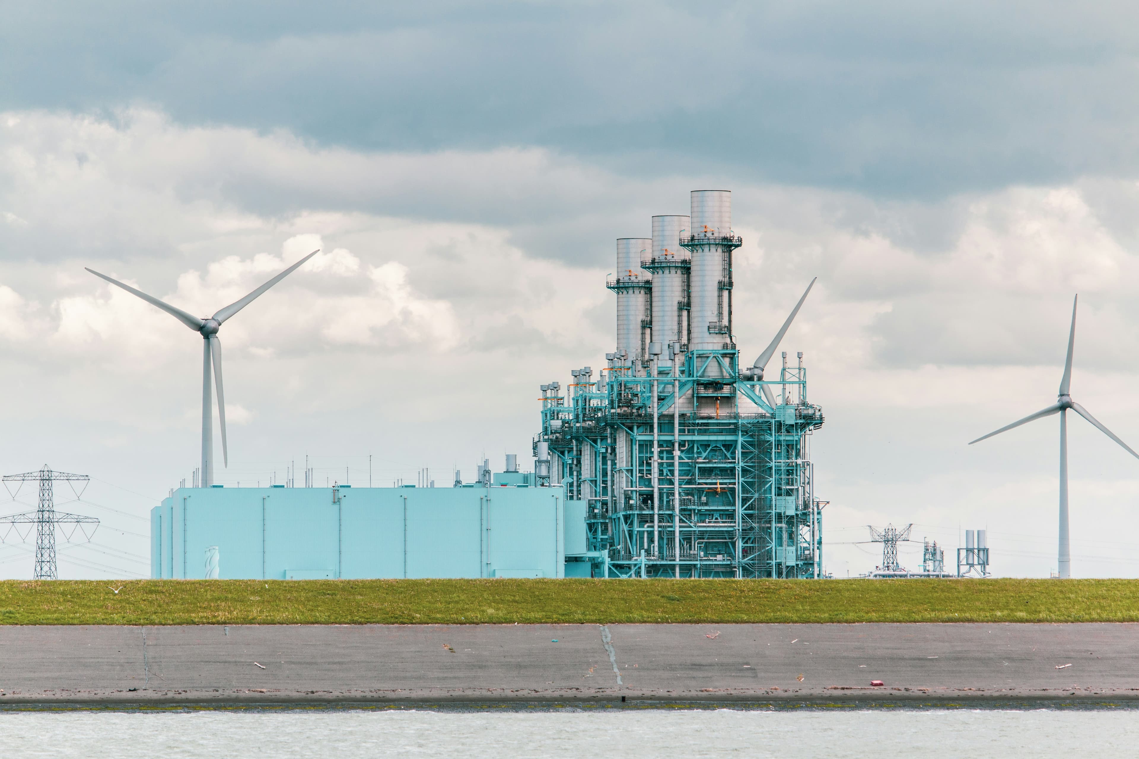 Paisaje industrial asociado a ambiente y energía